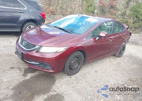 2013 Honda Civic Lx z USA, uszkodzony, nr VIN 2HGFB2F58DH582435